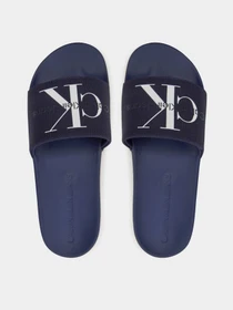 Шльопанці Calvin Klein Slide Monogram Co модель YM0YM00061-0G2 Фото