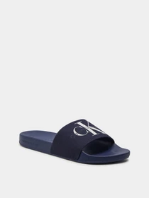 Шльопанці Calvin Klein Slide Monogram Co модель YM0YM00061-0G2 Фото