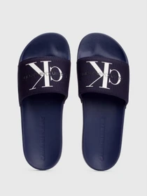 Шльопанці Calvin Klein Slide Monogram Co модель YM0YM00061-0GY Фото