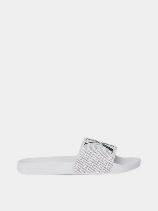 Шльопанці Calvin Klein Slide Aop модель YM0YM00955-01W Фото