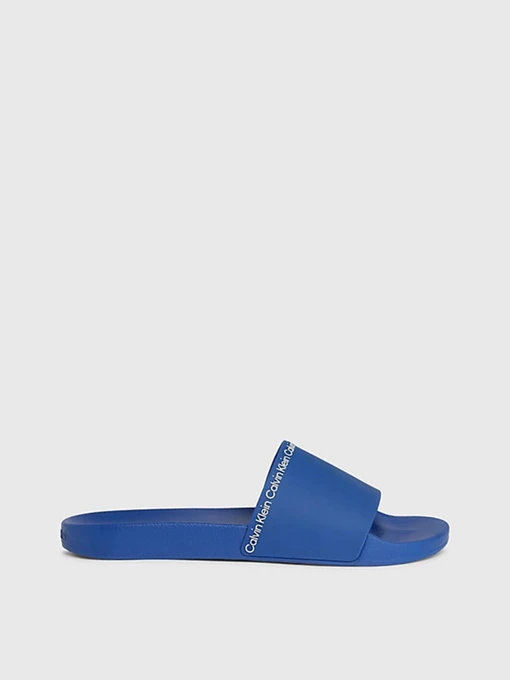 Шлёпанцы Calvin Klein Pool Slide Rubber модель HM0HM00981-C41 Фото