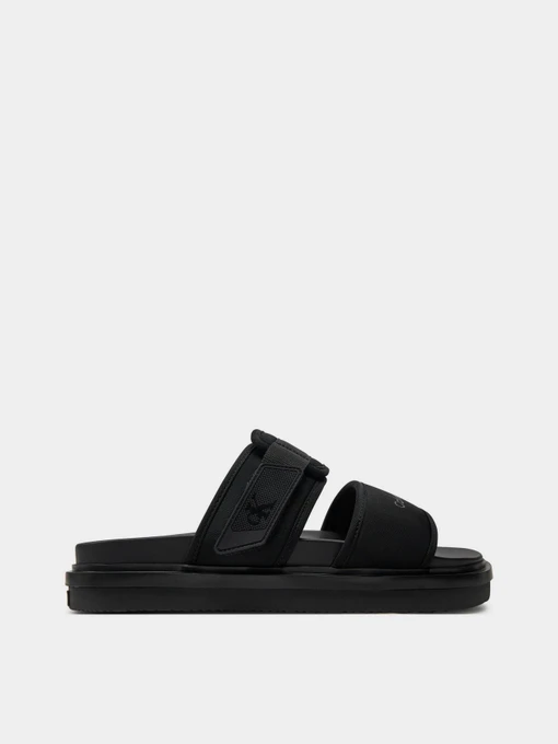 Шльопанці Calvin Klein Double Bar Sandal Wb In Br модель YM0YM00946-0GT Фото