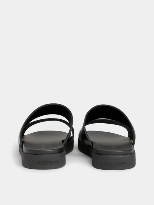 Шкіряні Чоловічі Шльопанці Calvin Klein Double Strap фото 2