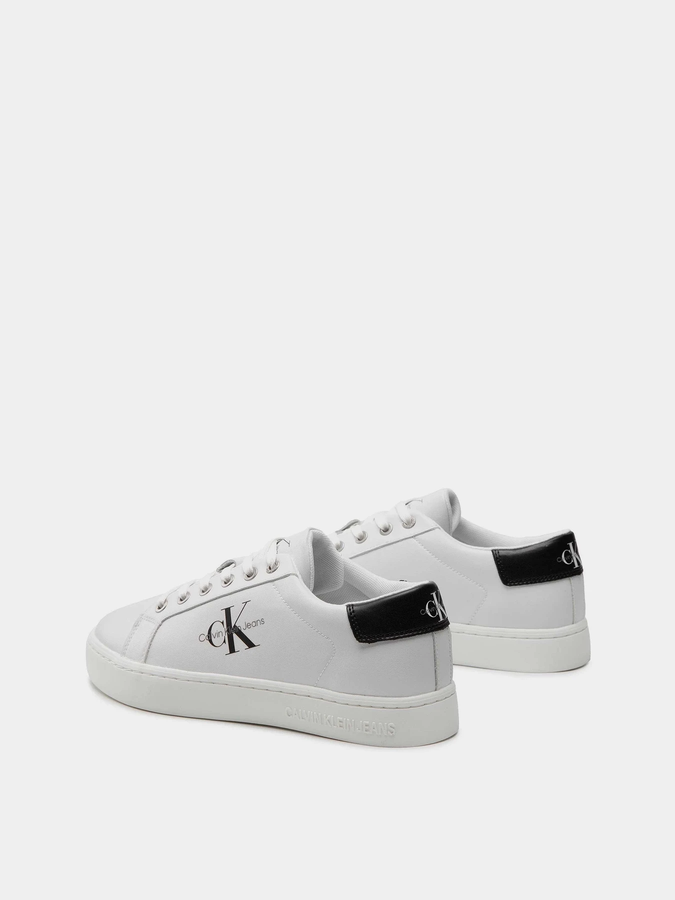 Кеды Calvin Klein Classic Cupsole Laceup Low Lth модель YM0YM00491-YAF Кеды Calvin Klein Classic Cupsole Laceup Low Lth модель YM0YM00491-YAF Фото