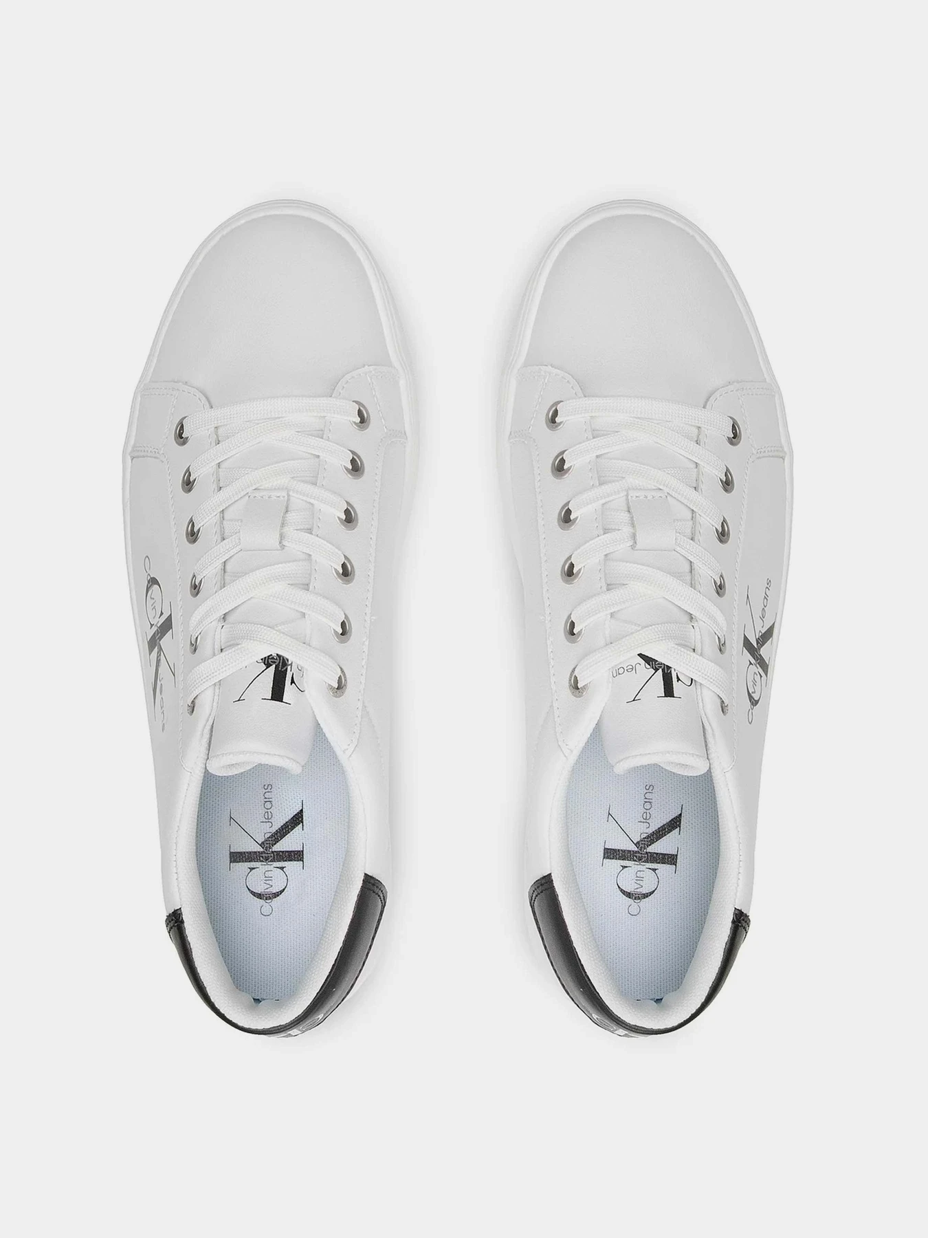 Кеды Calvin Klein Classic Cupsole Laceup Low Lth модель YM0YM00491-YAF Кеды Calvin Klein Classic Cupsole Laceup Low Lth модель YM0YM00491-YAF Фото