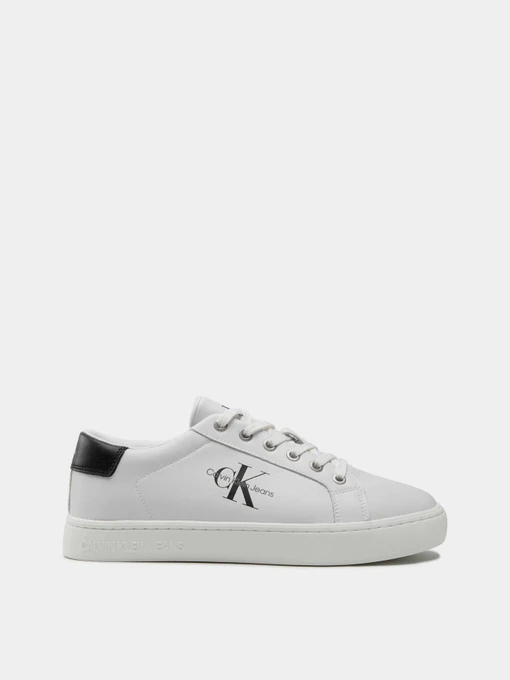 Кеды Calvin Klein Classic Cupsole Laceup Low Lth модель YM0YM00491-YAF Фото