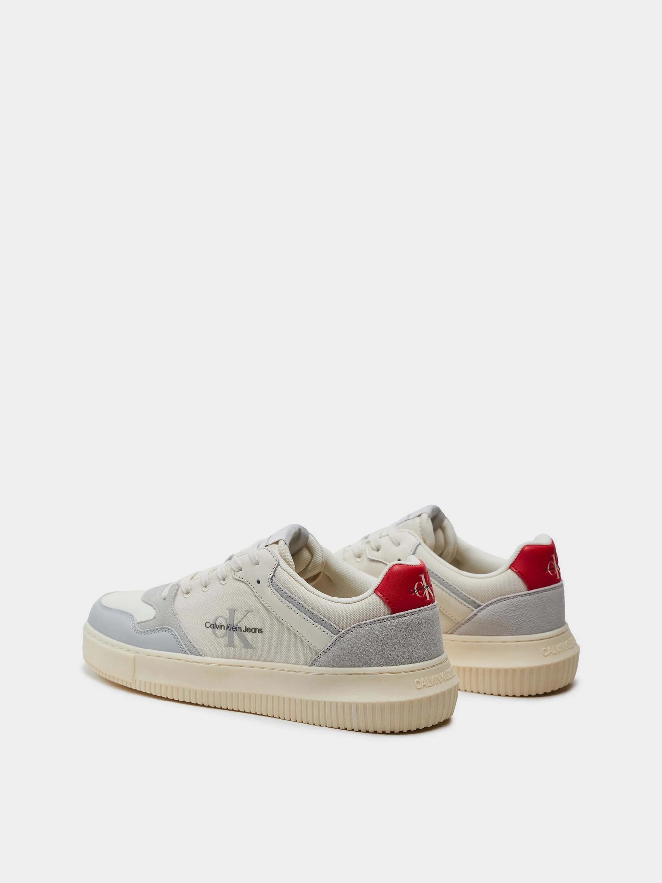 Кроссовки Calvin Klein Chunky Cupsole Mix Ml Btw модель YM0YM00907-0GC Фото