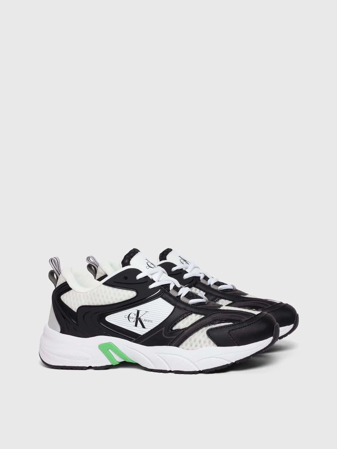 Кросівки Calvin Klein Retro Tennis Low Mix Ml Met модель YM0YM00931-0GJ Фото