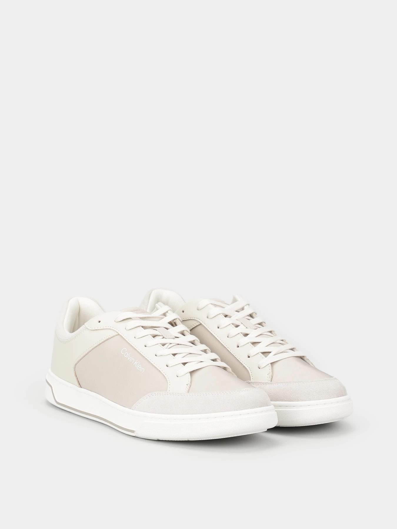 Кеды Calvin Klein Low Top Lace Up Mix модель HM0HM01395-0K7 Кеды Calvin Klein Low Top Lace Up Mix модель HM0HM01395-0K7 Фото