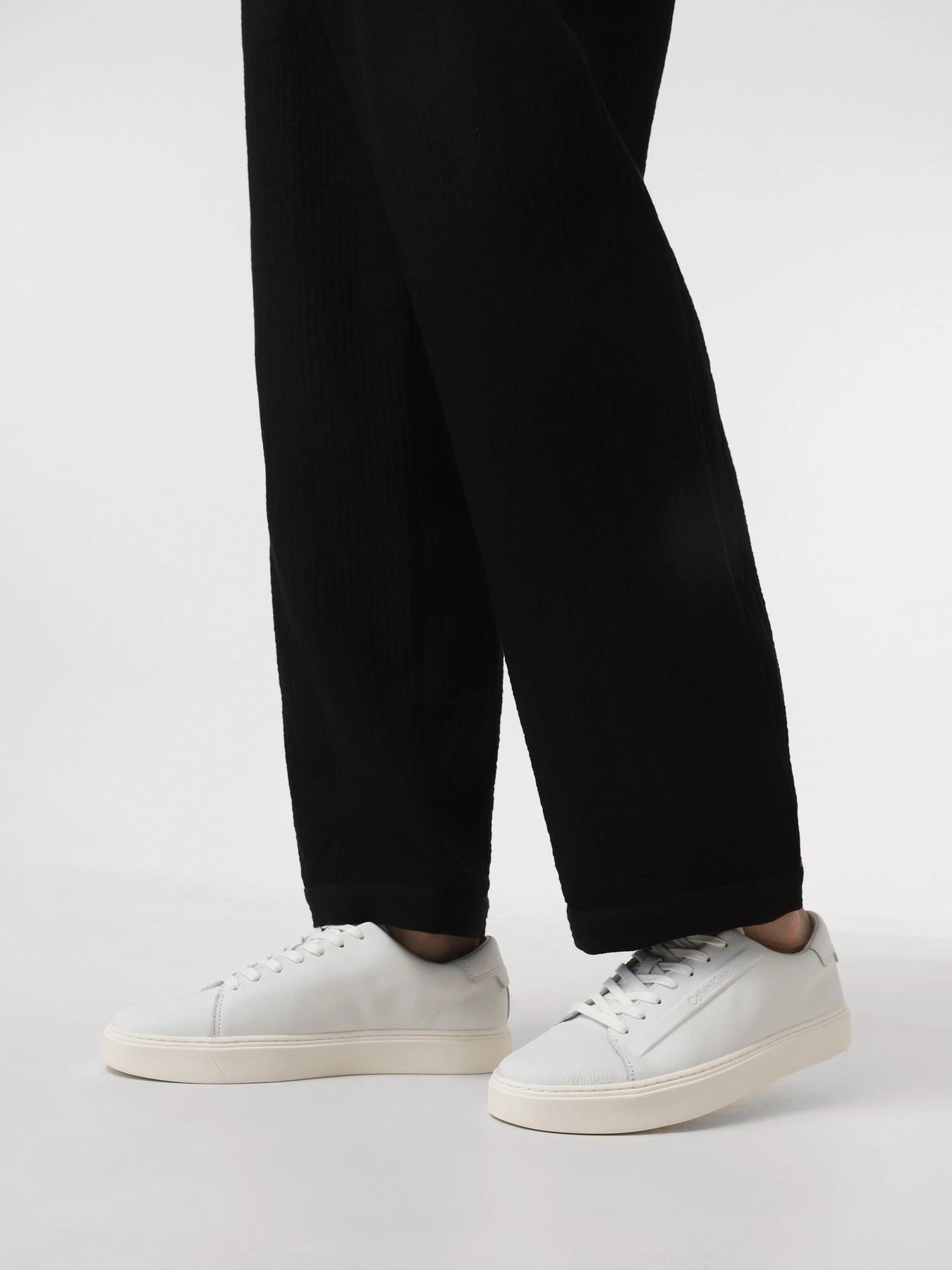 Кеди Calvin Klein Low Top Lace Up модель HM0HM01516-0K4 Фото