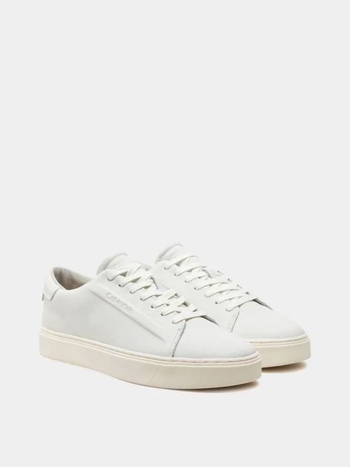Шкіряні Чоловічі Кеди низькі Calvin Klein Low Top Lace Up фото 2