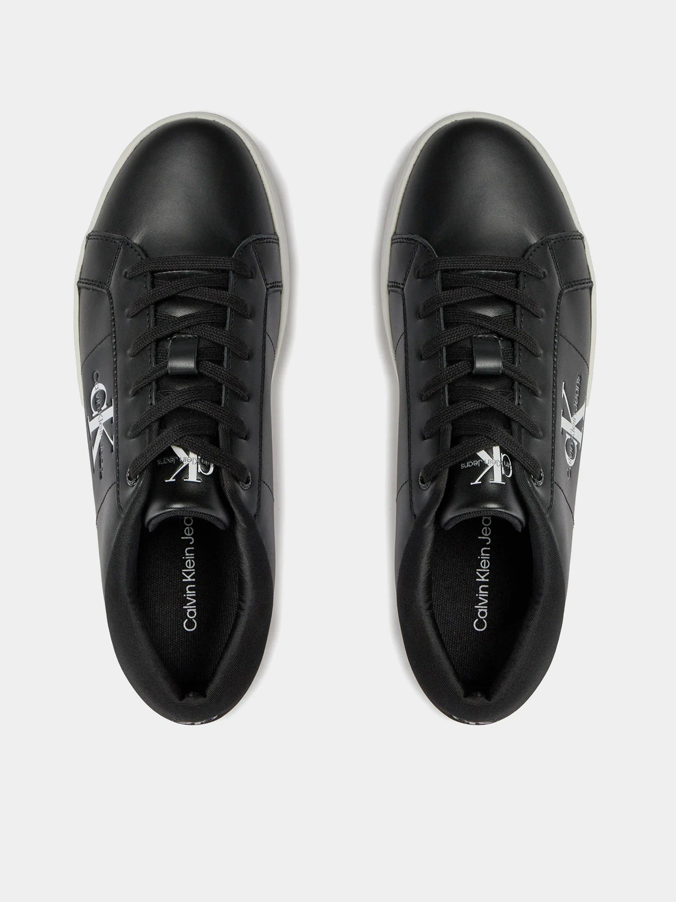 Кеды Calvin Klein Classic Cupsole Low Laceup модель YM0YM00864-0GM Фото