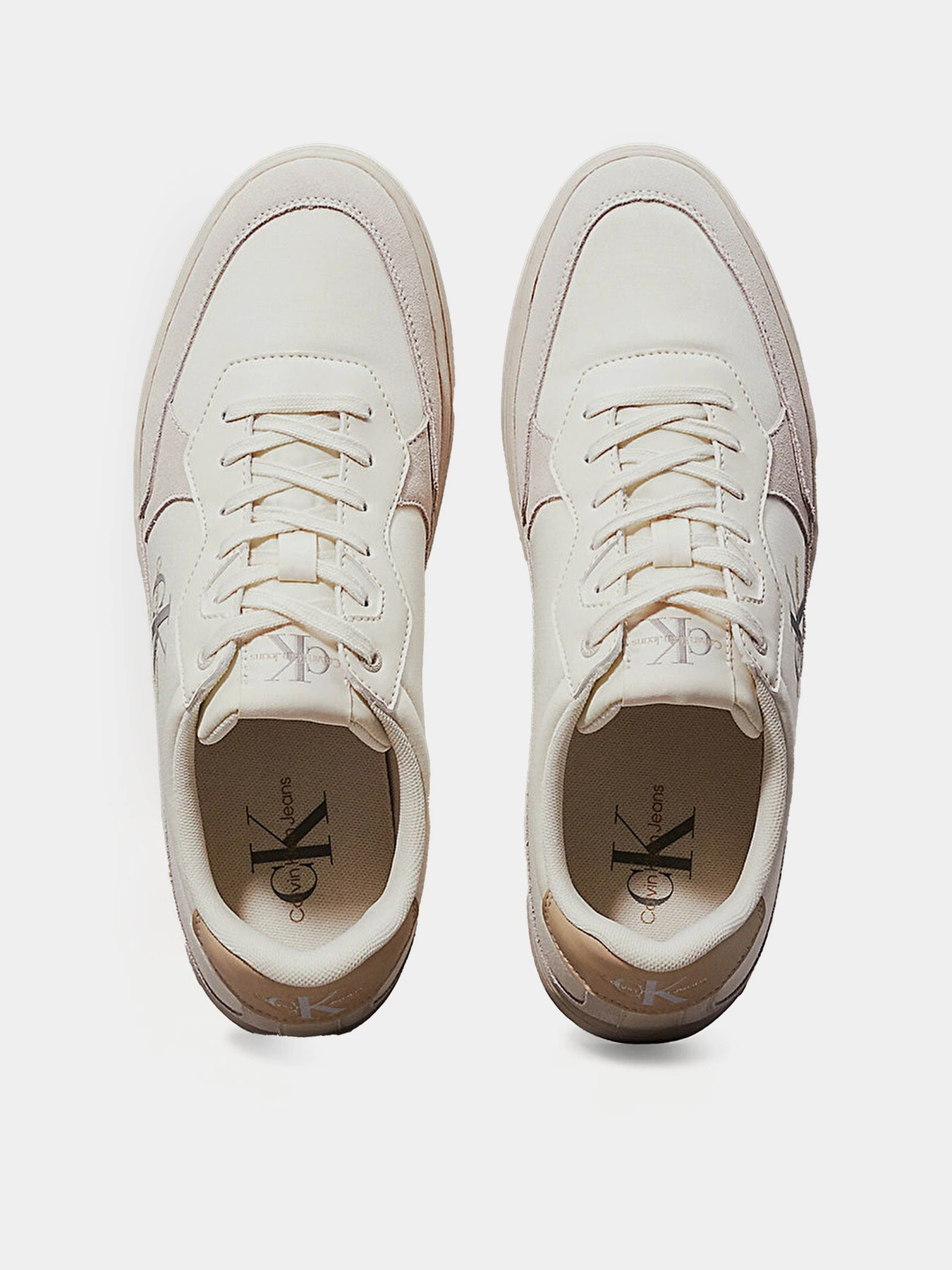 Кеды Calvin Klein Classic Cupsole Low Mix Mtl модель YM0YM01033-0GI Фото
