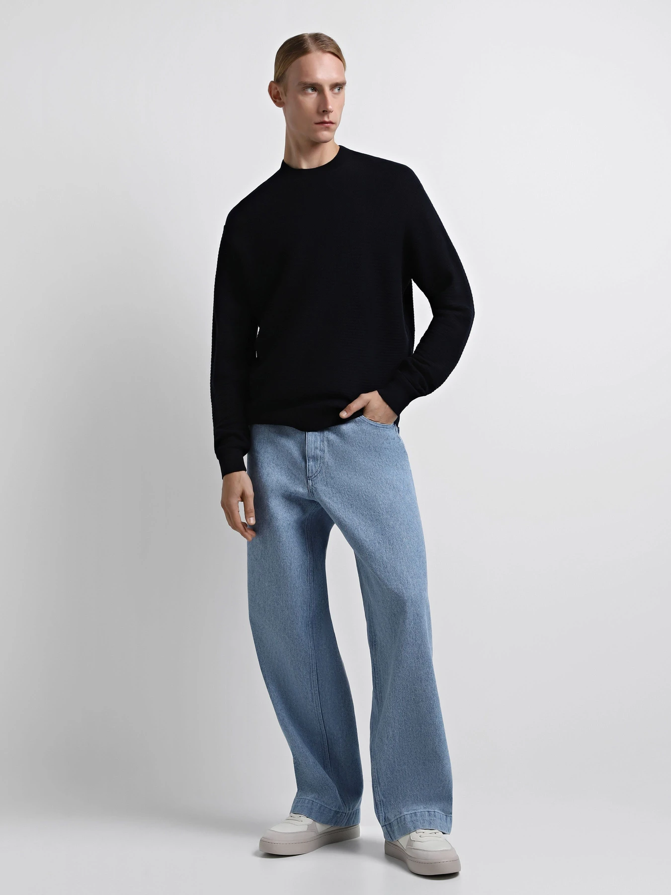 Кеды Calvin Klein Classic Cupsole Low Mix Mtl модель YM0YM01033-0GI Фото