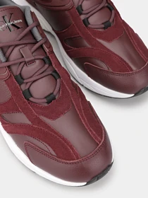 Кросівки Calvin Klein Leather Trainers модель YM0YM01103-0KX Фото