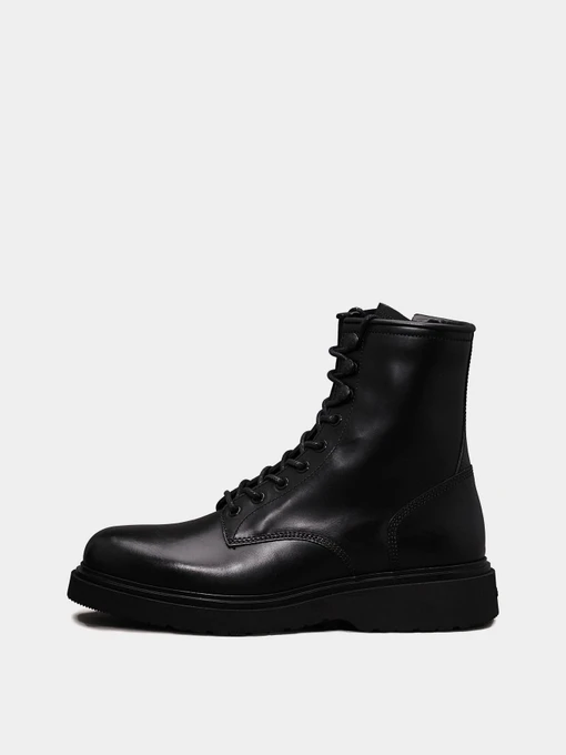 Шкіряні Чоловічі Черевики Calvin Klein Lace Up Boot фото 2