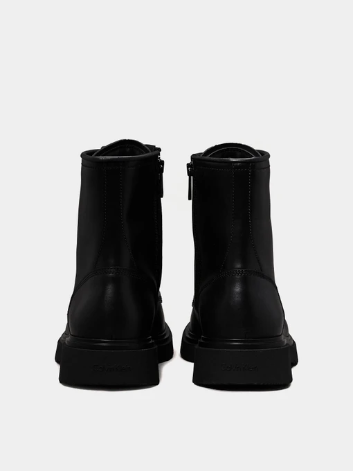 Шкіряні Чоловічі Черевики Calvin Klein Lace Up Boot фото 3