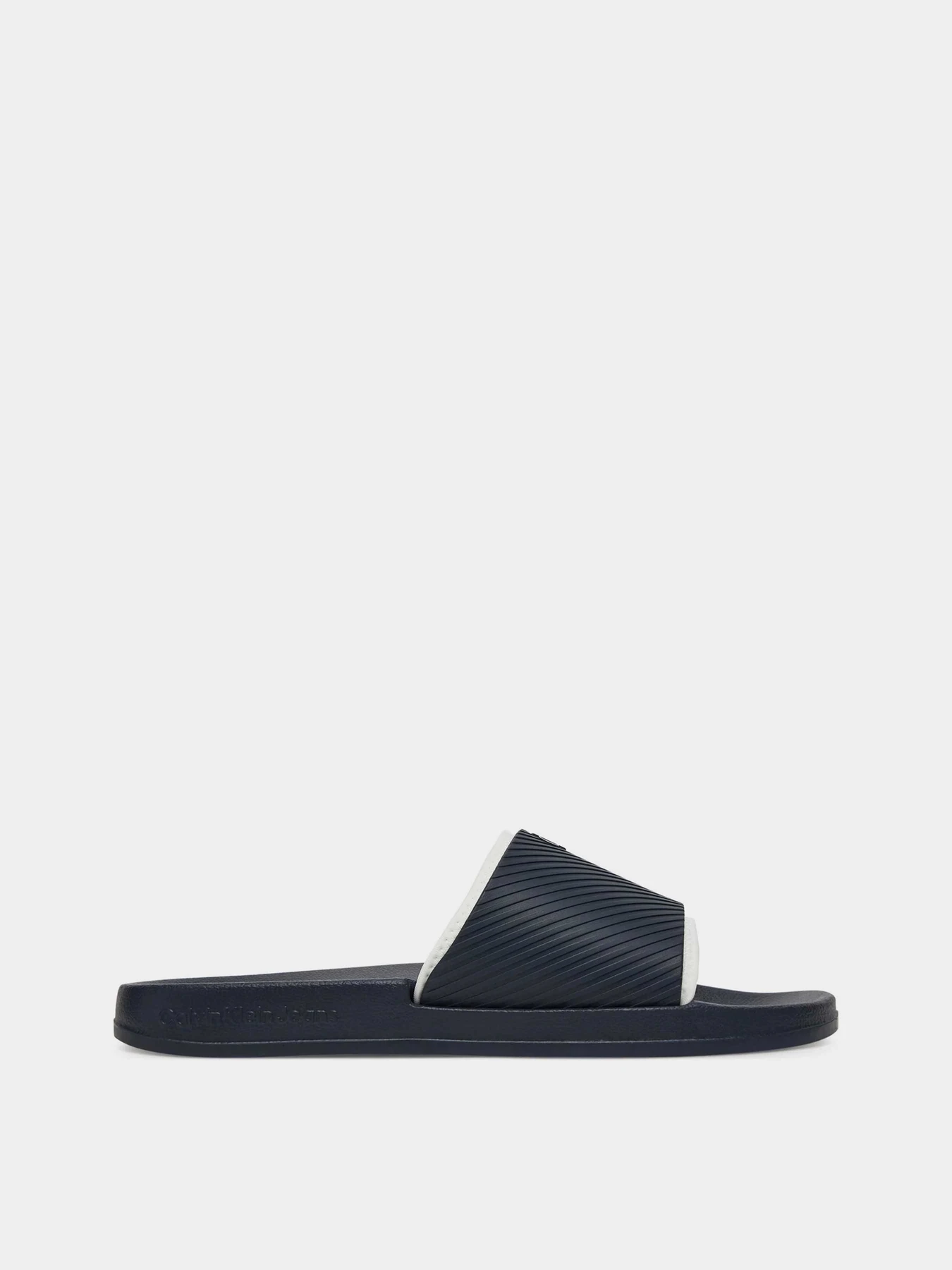 Шлёпанцы Calvin Klein модель YM0YM01234-DW4 Шлёпанцы Calvin Klein модель YM0YM01234-DW4 Фото