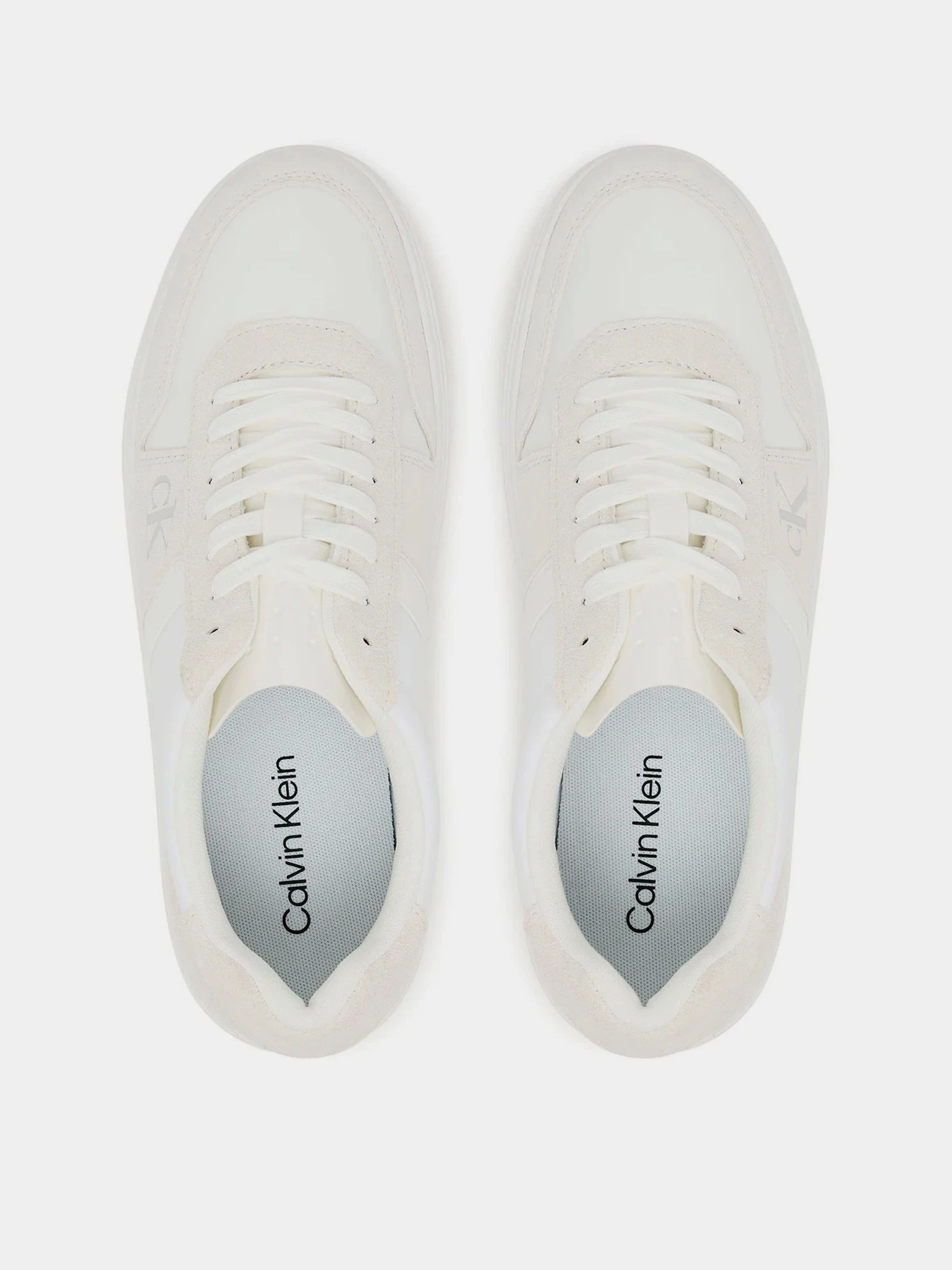 Кеди Calvin Klein CLASSIC CUPS LACE MIX EMB TONG модель YM0YM01395-0K4 Фото