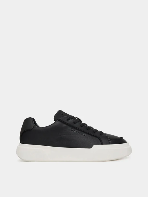 Кеды Calvin Klein CHUNKY CUPSOLE LACE UP LTH PIN модель YM0YM01454-0GM Фото