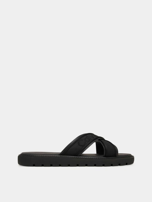 Шльопанці Calvin Klein SQ MOLDED SANDAL XCROSS WB модель HM0HM02101-0GJ Фото