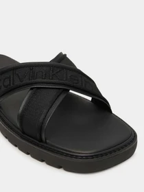 Шлёпанцы Calvin Klein SQ MOLDED SANDAL XCROSS WB модель HM0HM02101-0GJ Фото