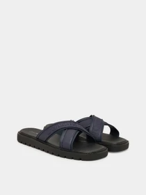Шльопанці Calvin Klein SQ MOLDED SANDAL XCROSS WB модель HM0HM02101-0ZS Фото
