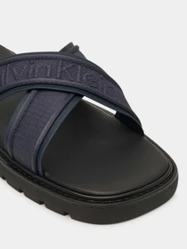 Шльопанці Calvin Klein SQ MOLDED SANDAL XCROSS WB модель HM0HM02101-0ZS Фото