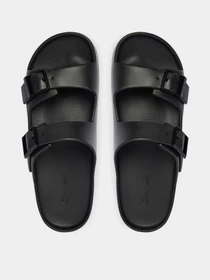Шлёпанцы Calvin Klein ERGON EVA DOUBLE BAR SANDAL модель HM0HM02116-0GJ Фото