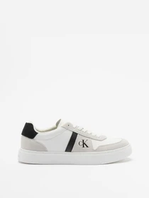 Кеды Calvin Klein CLASSIC CUPS LACE MIX EMB TONG модель YM0YM01395-01W Фото