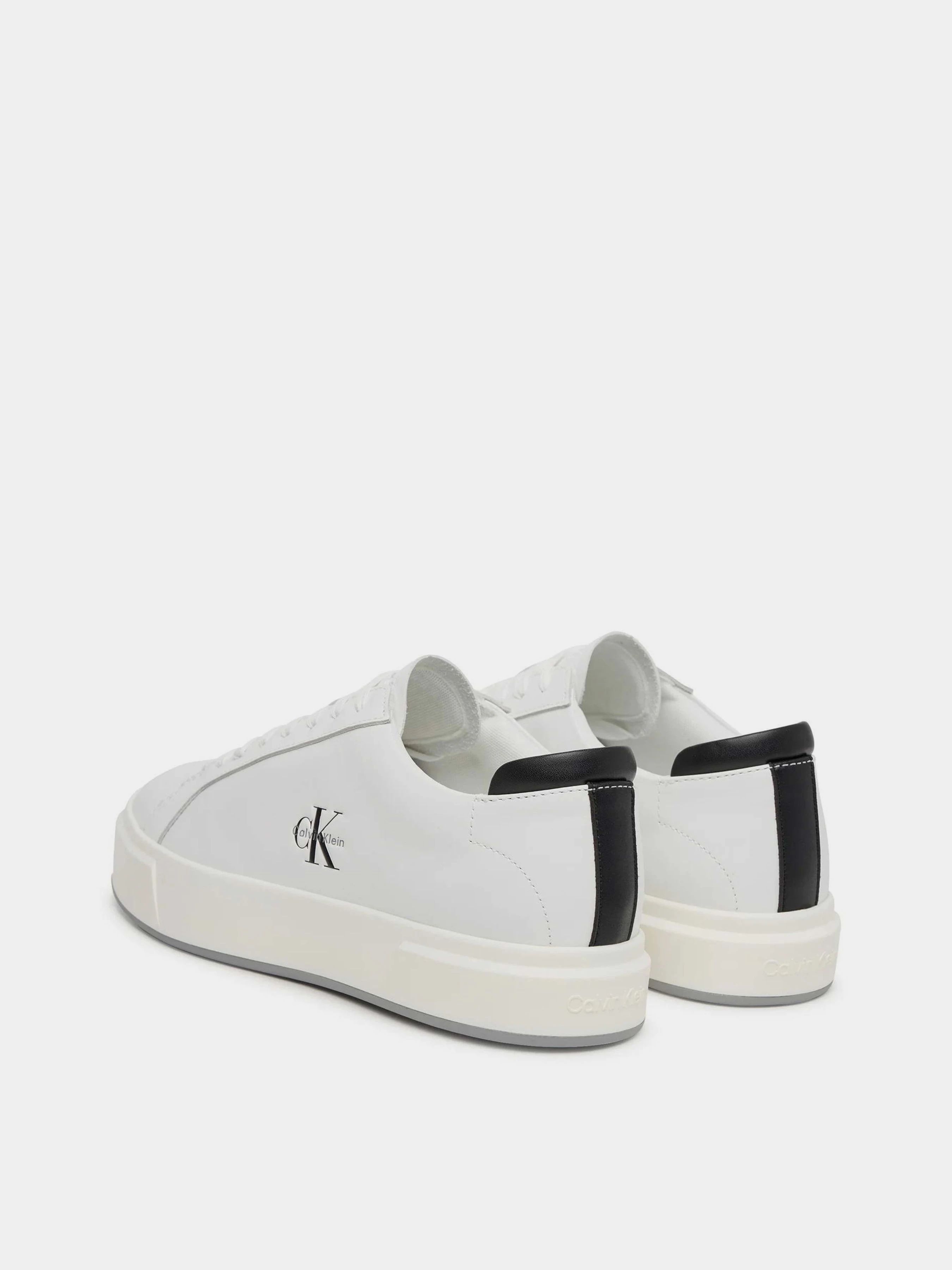 Шкіряні Чоловічі Кеди низькі Calvin Klein BASKET CUPSOLE LACEUP LTH ML фото 3
