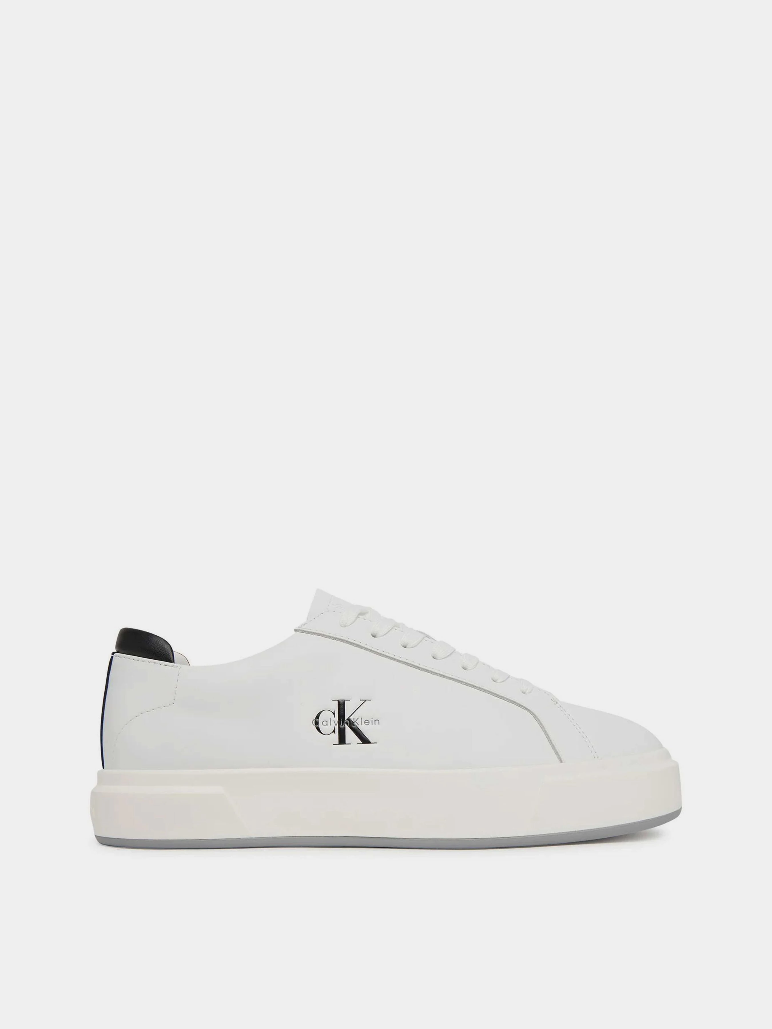 Шкіряні Чоловічі Кеди низькі Calvin Klein BASKET CUPSOLE LACEUP LTH ML