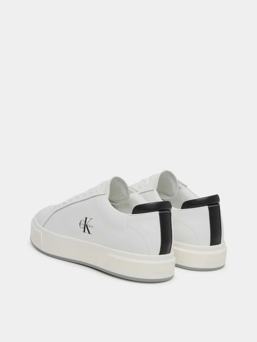 Шкіряні Чоловічі Кеди низькі Calvin Klein BASKET CUPSOLE LACEUP LTH ML фото 3