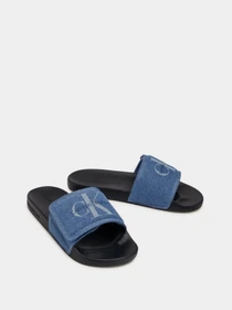 Шлёпанцы Calvin Klein Slide Velcro модель YM0YM00064-0G2 Фото