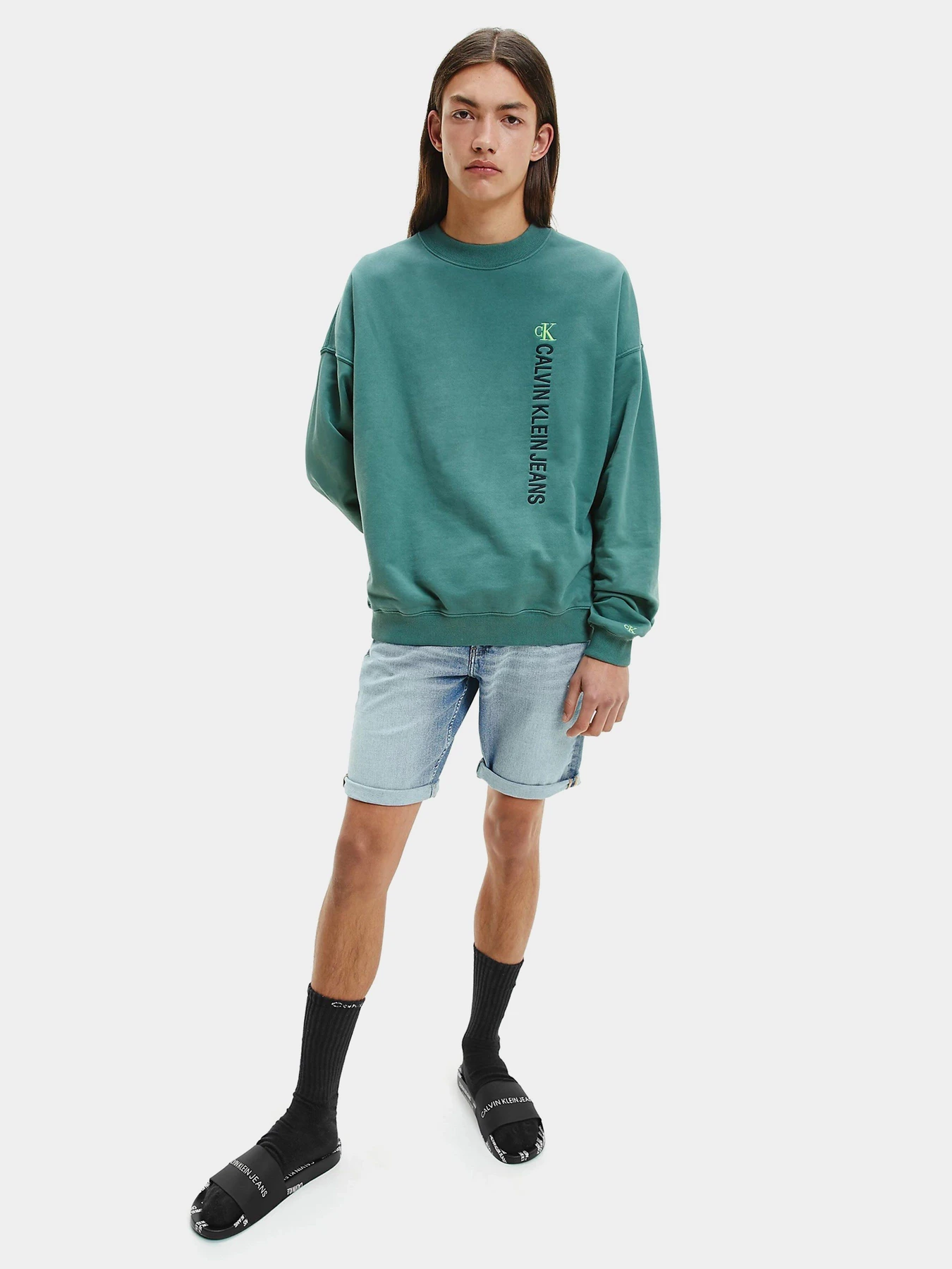 Шльопанці Calvin Klein модель YM0YM00074-BDS Шльопанці Calvin Klein модель YM0YM00074-BDS Фото
