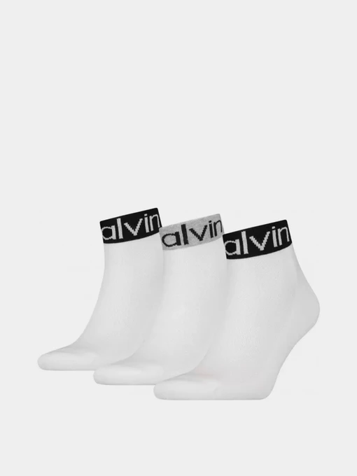 Носки и гольфы Calvin Klein Quarter Logo We модель 701218722002 Фото