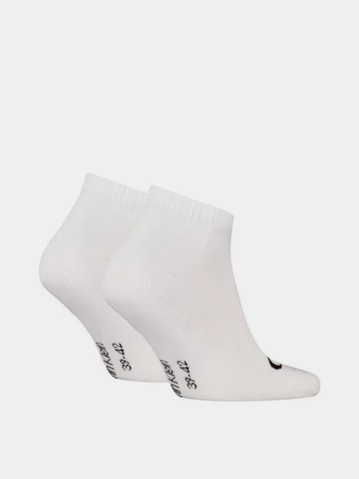 Calvin Klein SNEAKER 2P MONOGRAM Набір шкарпеток колір білий фото 2
