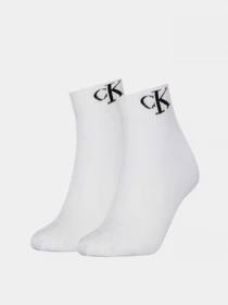 Шкарпетки та гольфи Calvin Klein QUARTER 2P MONOGRAM модель 701228813002 Фото