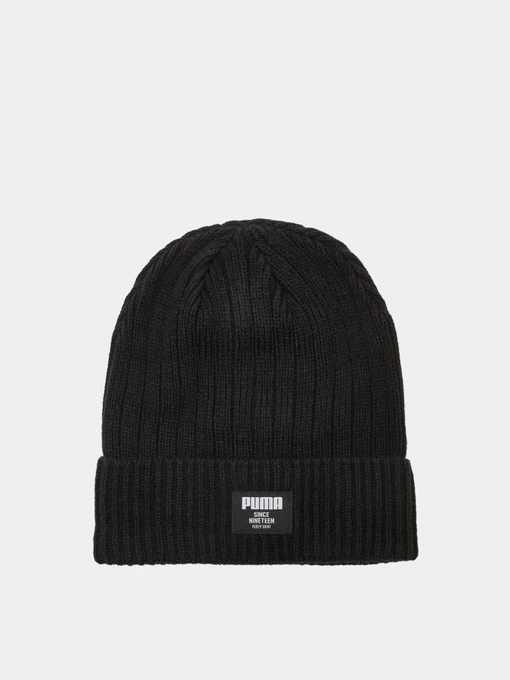 Шапки и кепки PUMA Ribbed Classic Beanie модель 02283101 Фото