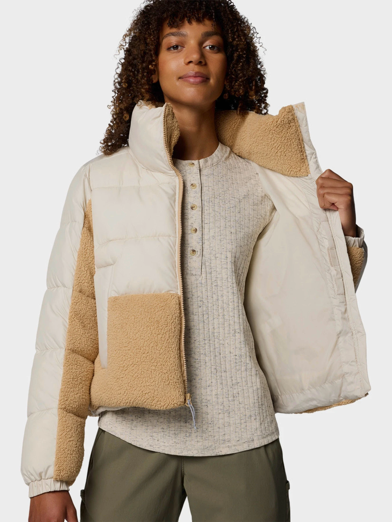 Куртки та дублянки Columbia LEADBETTER POINT II SHERPA HYB модель 2085601-278 Фото