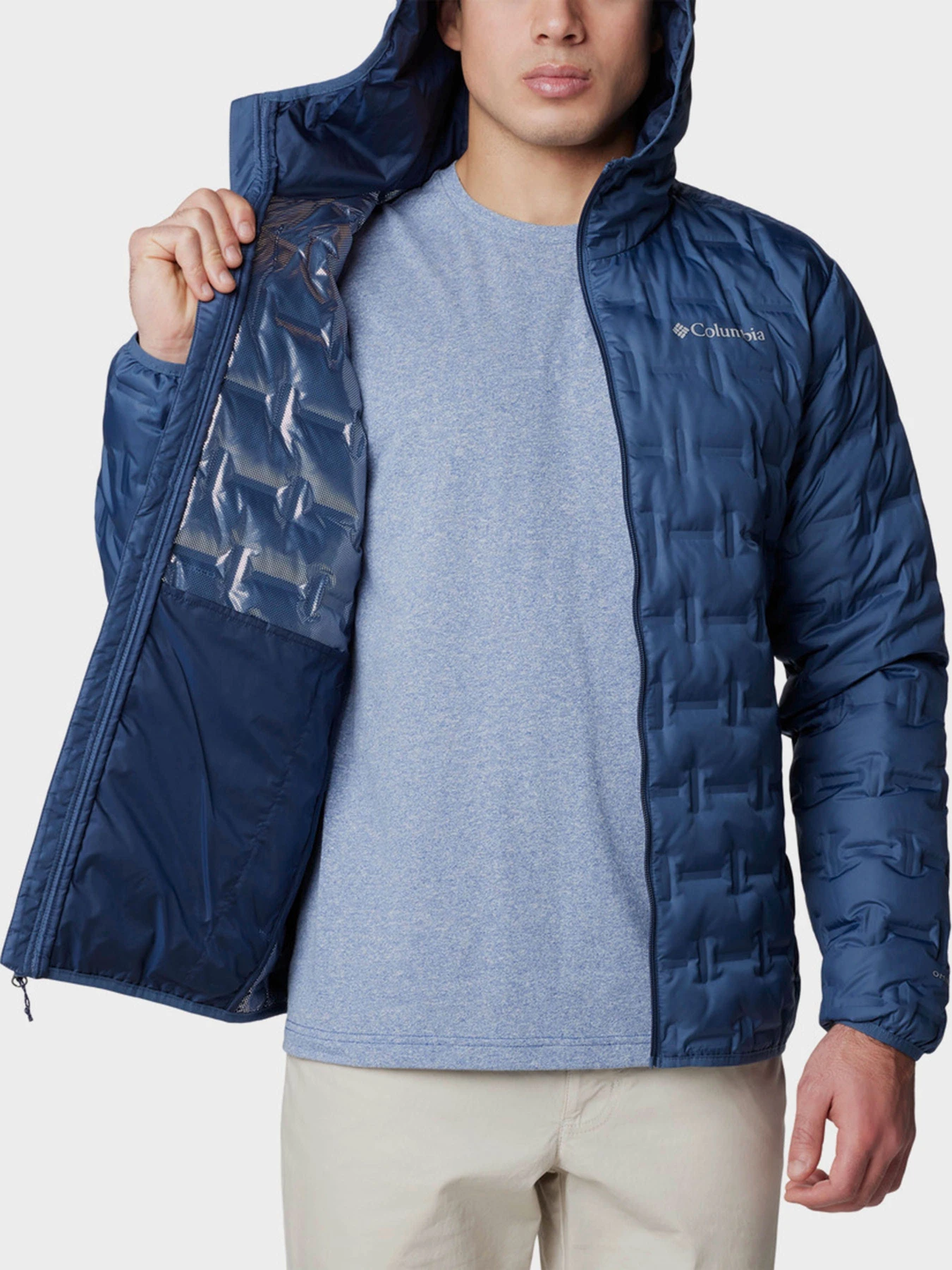 Куртки и дубленки Columbia DELTA RIDGE™ II DOWN HOODED модель 2086221-478 Куртки и дубленки Columbia DELTA RIDGE™ II DOWN HOODED модель 2086221-478 Фото