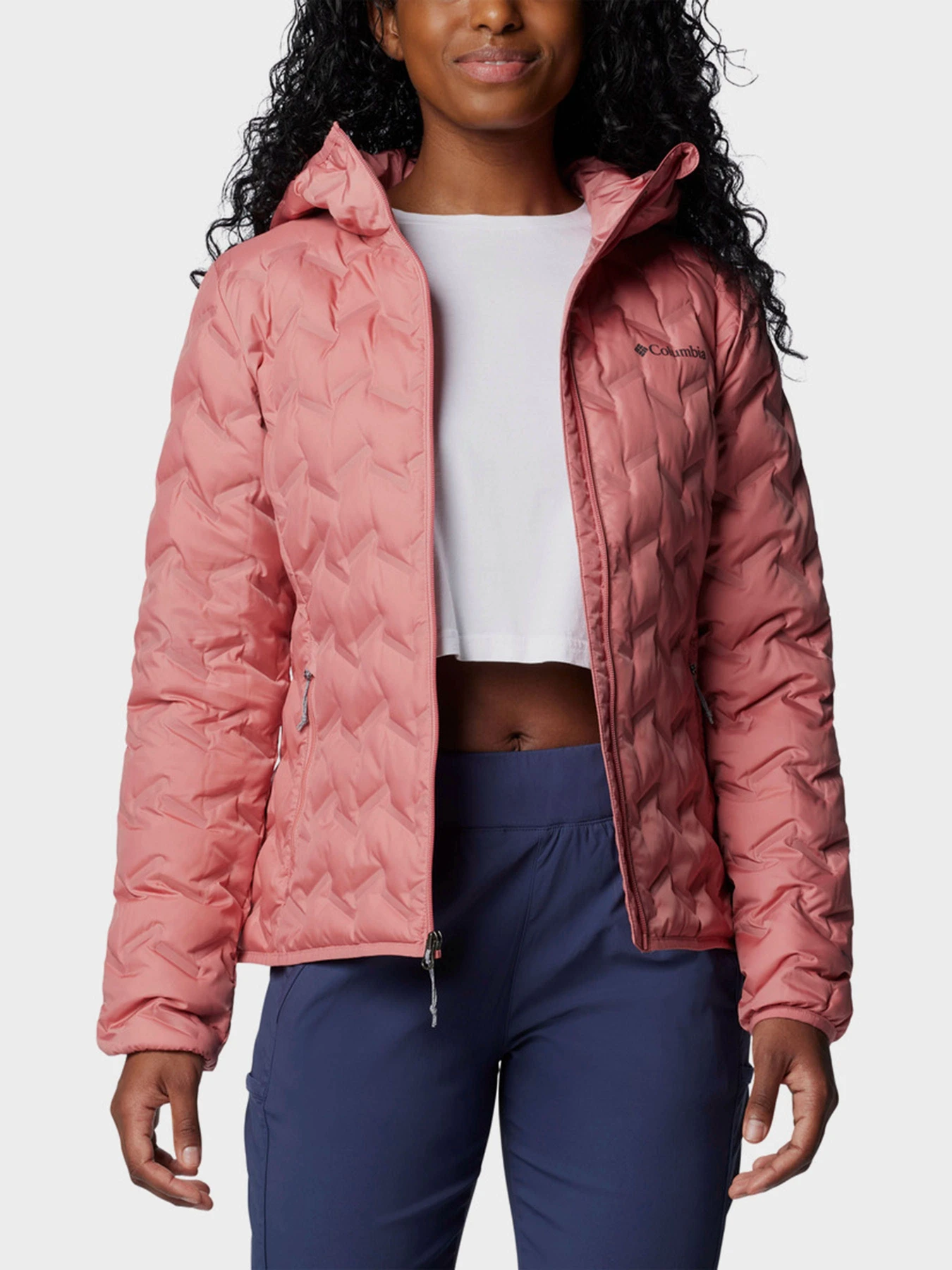 Куртки та дублянки Columbia DELTA RIDGE™ II DOWN HOODED модель 2088251-629 Фото