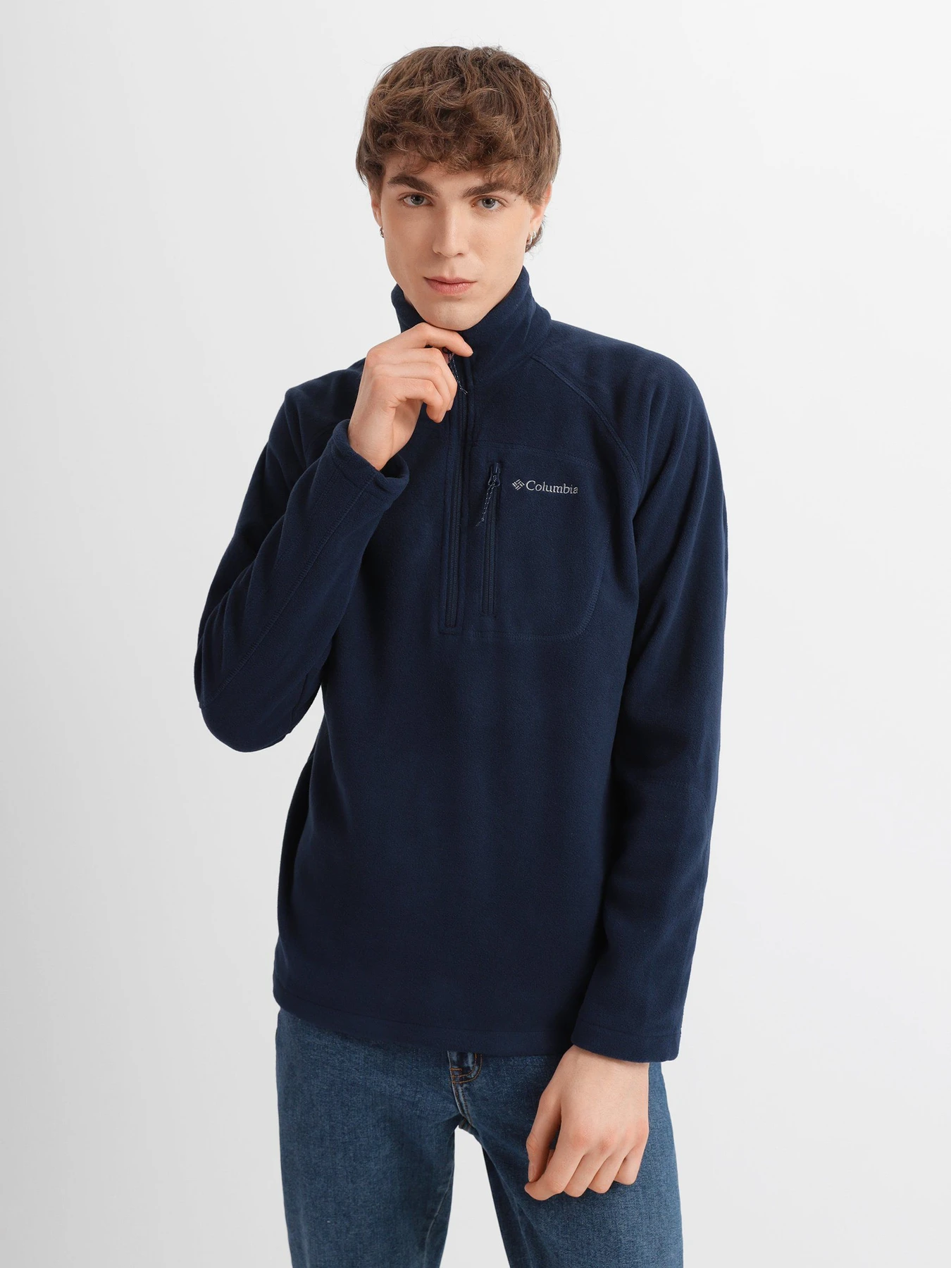 Худи и свитшоты Columbia Fast Trek III Half Zip Fleece модель 1553511-467 Фото