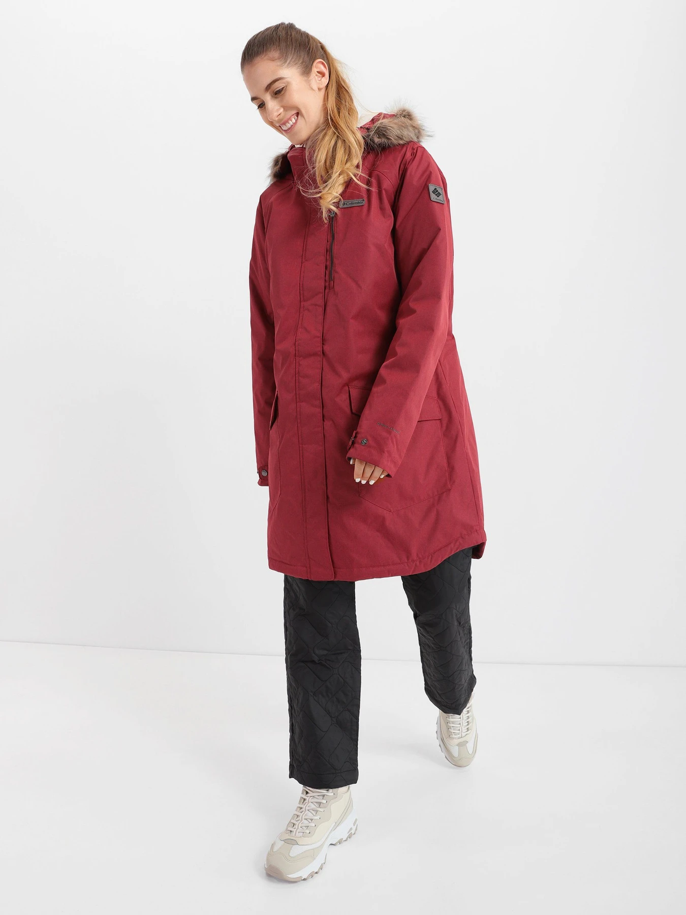 Куртки и дубленки Columbia Suttle Mountain™ Long Insulated Jacket модель 1799751-619 Куртки и дубленки Columbia Suttle Mountain™ Long Insulated Jacket модель 1799751-619 Фото