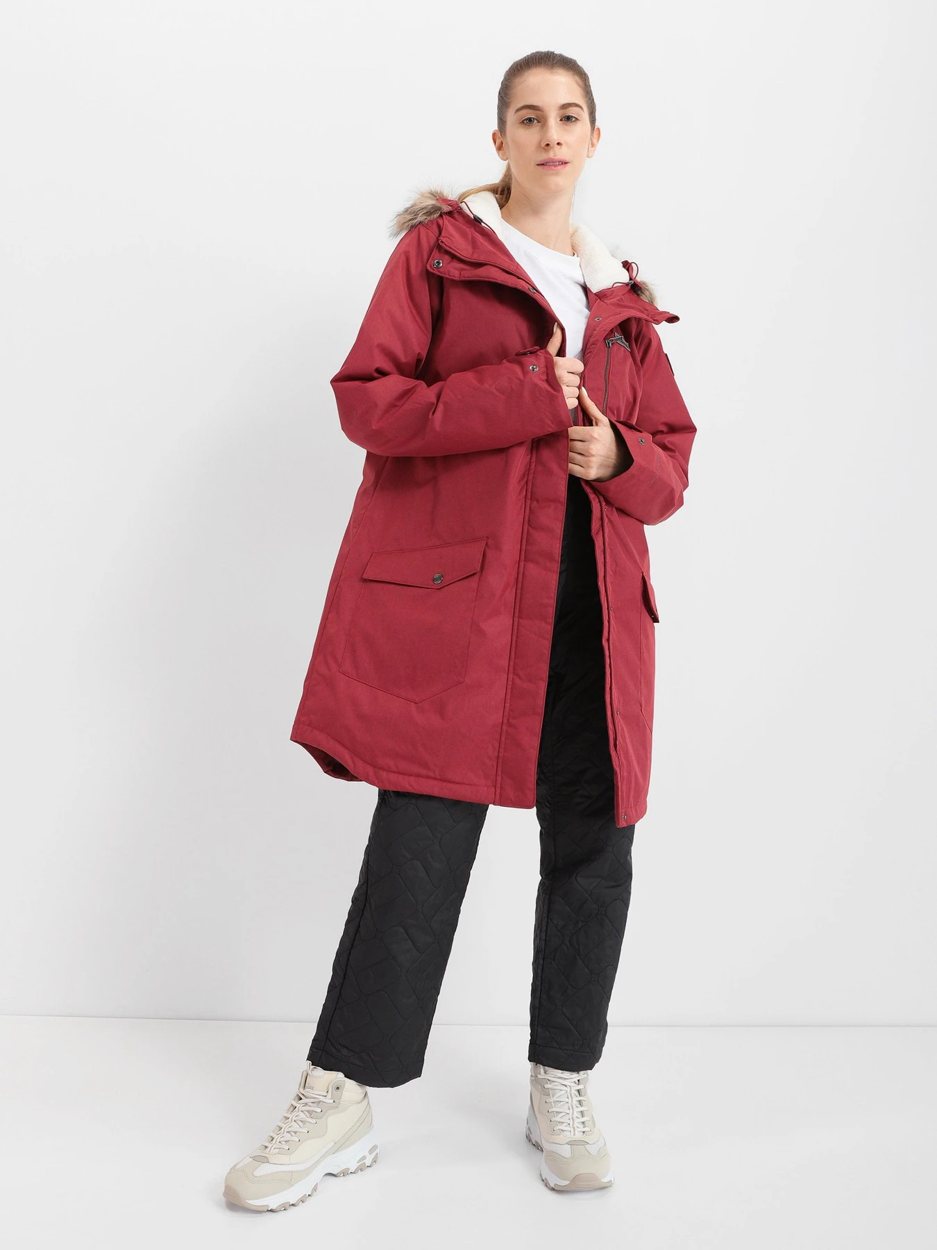Куртки и дубленки Columbia Suttle Mountain™ Long Insulated Jacket модель 1799751-619 Куртки и дубленки Columbia Suttle Mountain™ Long Insulated Jacket модель 1799751-619 Фото