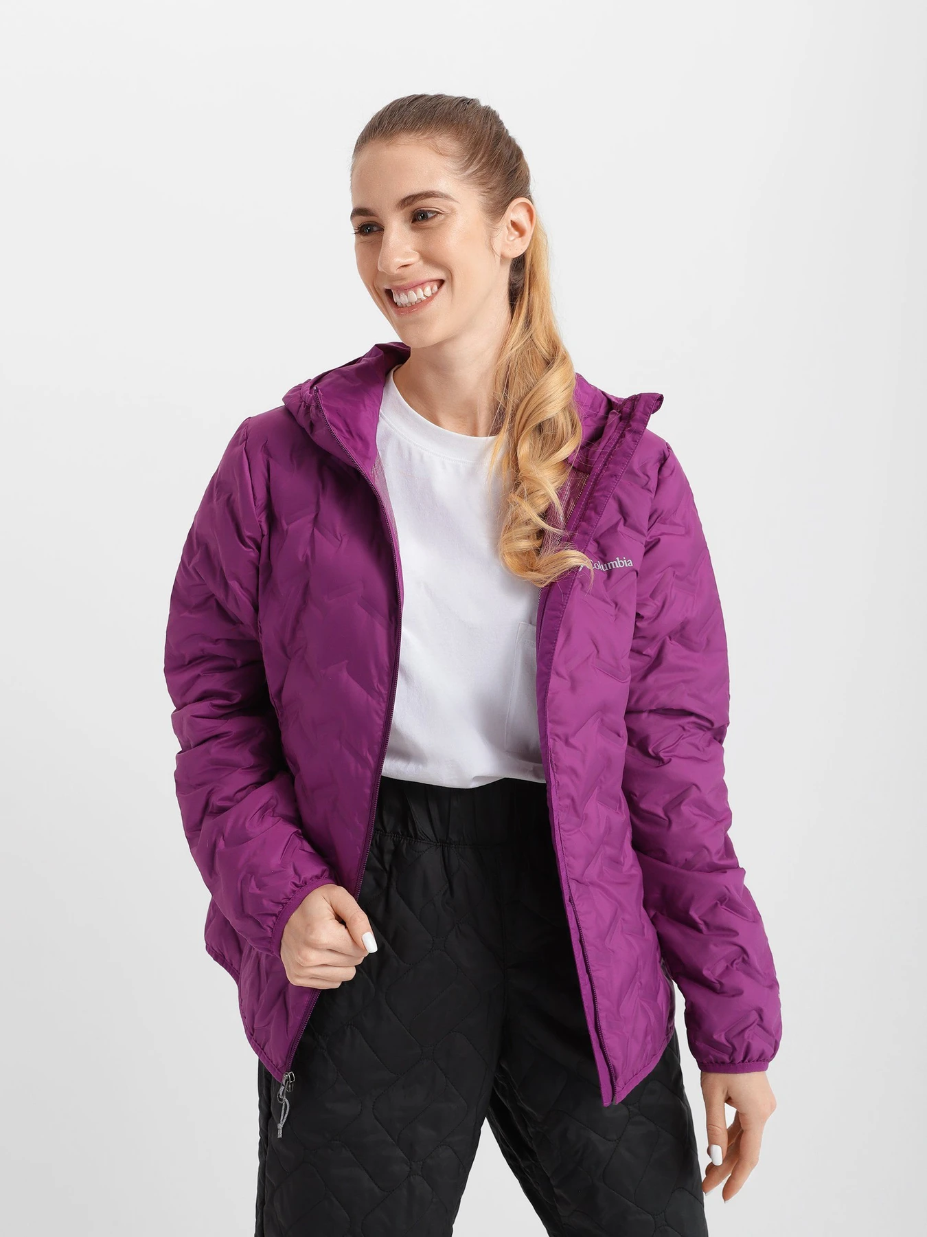 Куртки та дублянки Columbia DELTA RIDGE™ DOWN JACKET HOODED модель 1875931-575 Куртки та дублянки Columbia DELTA RIDGE™ DOWN JACKET HOODED модель 1875931-575 Фото