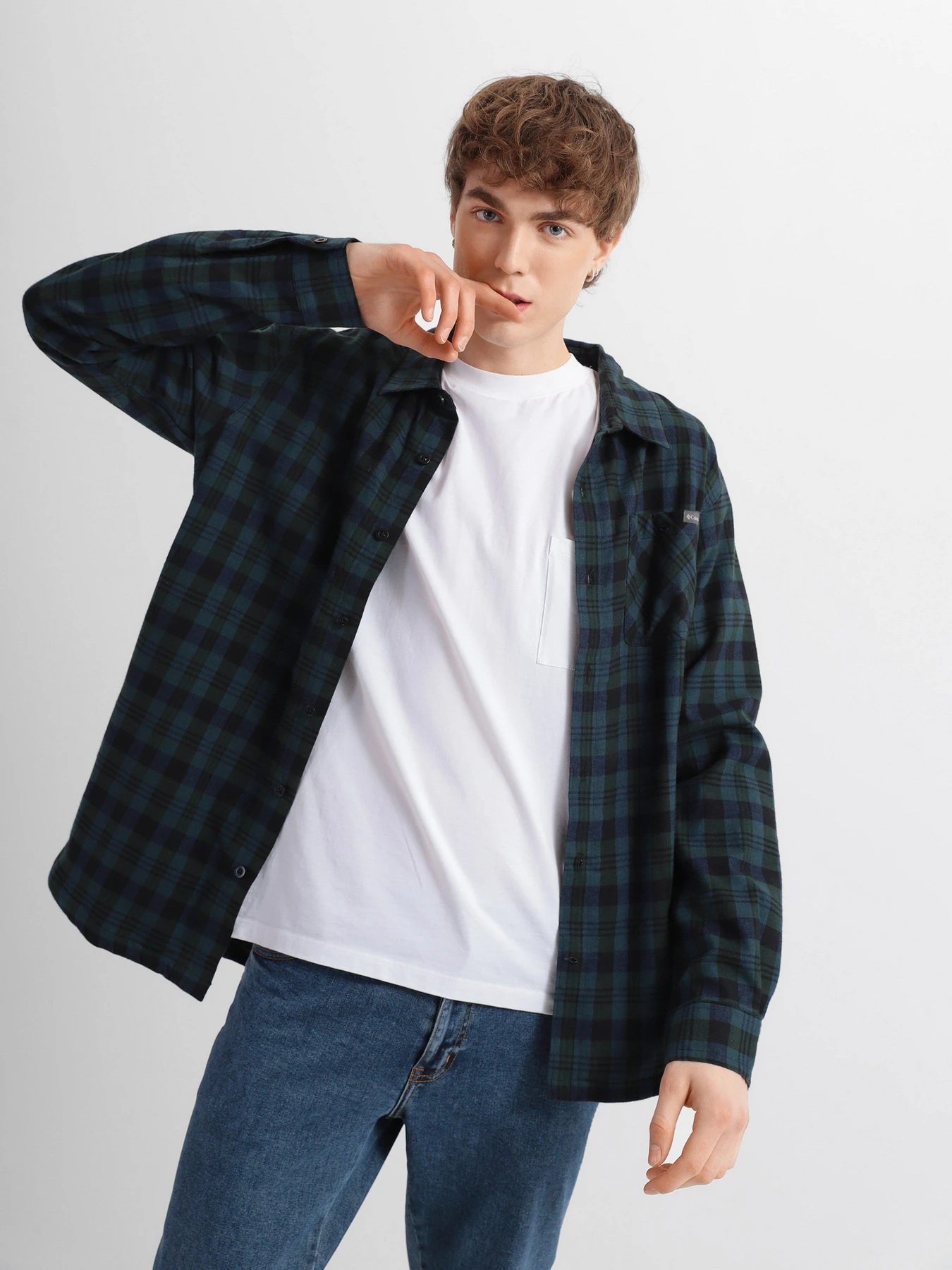 Рубашки Columbia Cornell Woods Fleece Lined Flannel модель 1954241-370 Фото