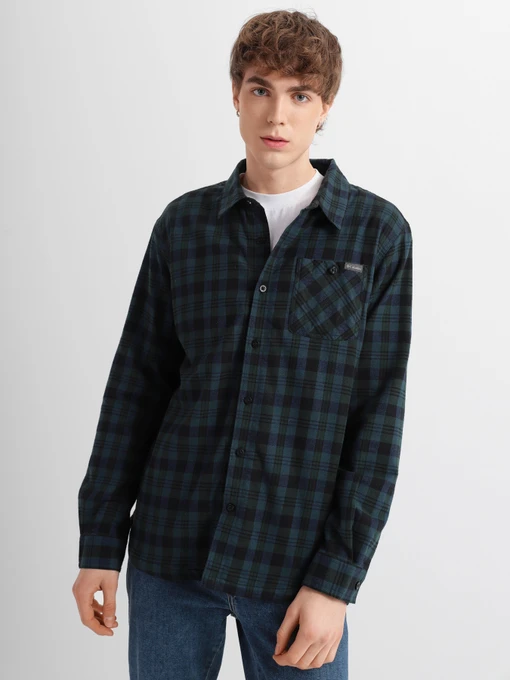 Рубашки Columbia Cornell Woods Fleece Lined Flannel модель 1954241-370 Фото