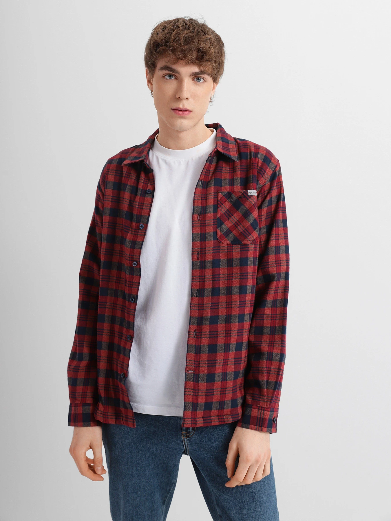 Рубашки Columbia Cornell Woods Fleece Lined Flannel модель 1954241-464 Фото