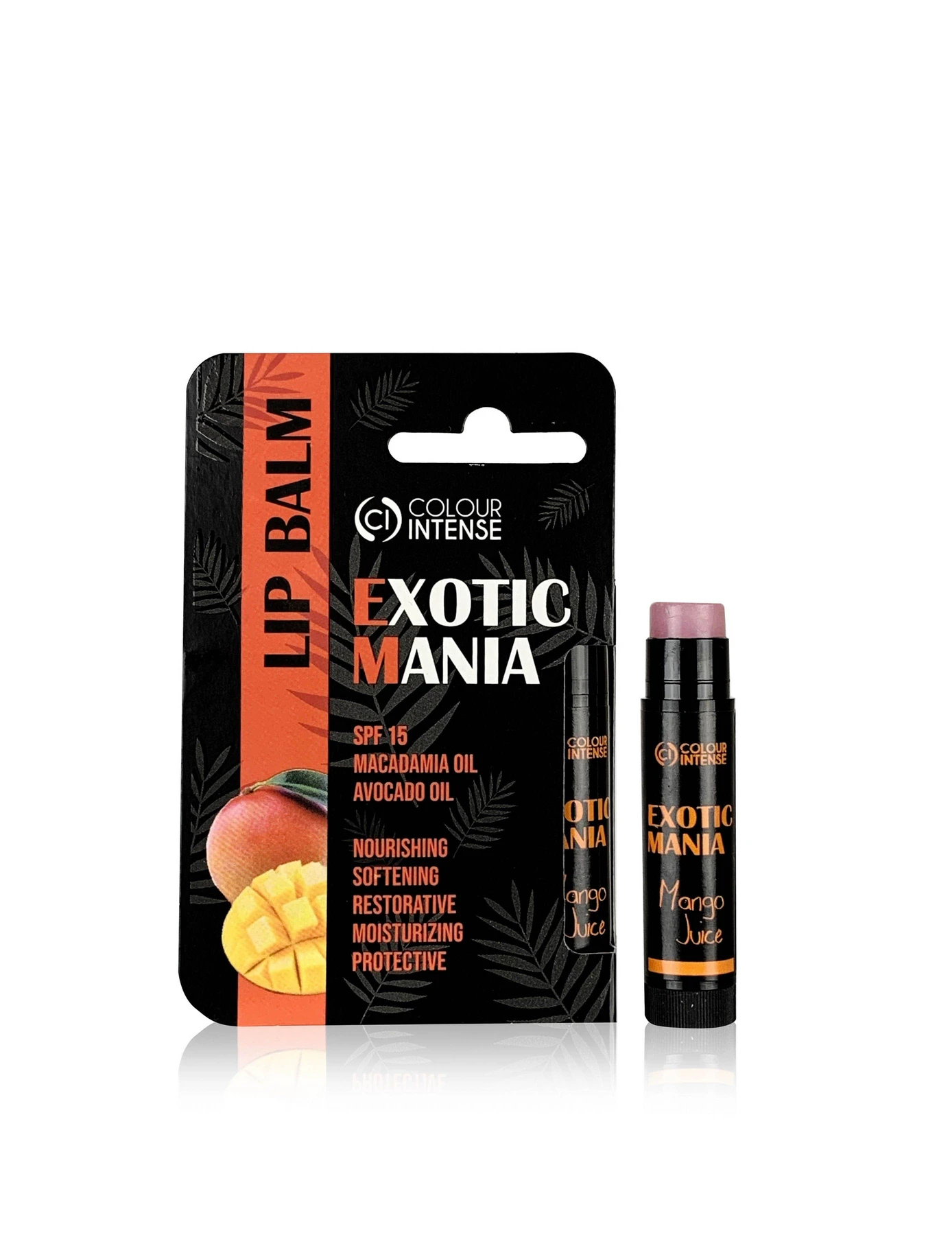 Бальзам для губ Exotic Mania Colour Intense модель 4823083019174 Фото